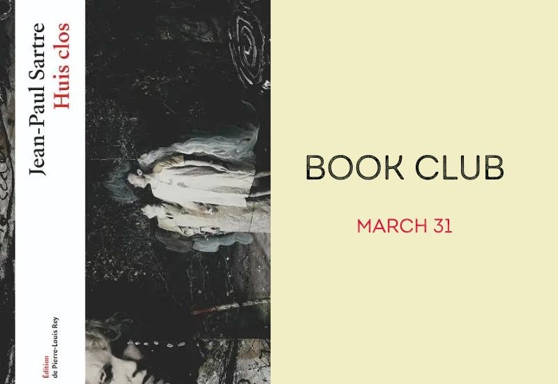 Book Club - Huis clos, Jean Paul Sartre